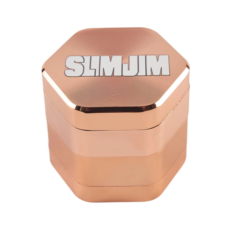 Load image into Gallery viewer, Buy Slimjim - Stack Metal Grinder (4 Part) Grinder Rose Pink | Slimjim India
