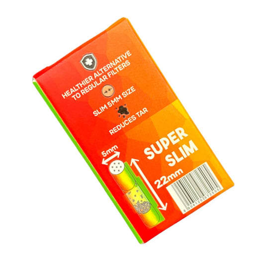 Buy Slimjim - Super Slim Carbon Filters (5mm) (Pack of 10) Activated Charcoal Filters | Slimjim India