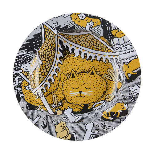 Buy Slimjim X Jacob 9 Lives Ashtray - Kitty Temple ashtray | Slimjim India