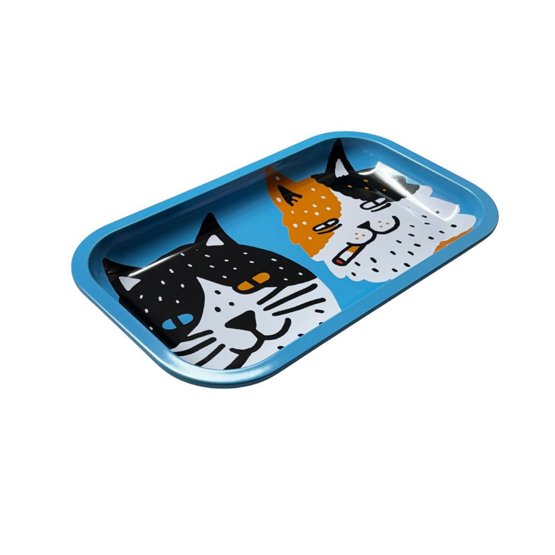 Load image into Gallery viewer, Buy Slimjim X Jacob 9 Lives Tray - Don Meowleone (Medium) rolling tray | Slimjim India
