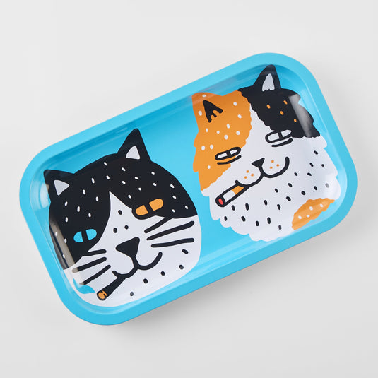 Buy Slimjim X Jacob 9 Lives Tray - Don Meowleone (Medium) rolling tray | Slimjim India