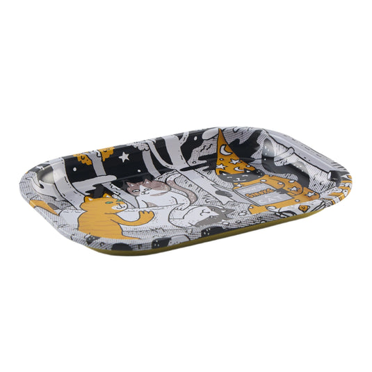 Buy Slimjim X Jacob 9 Lives Tray - How to Roll A Cat Rolling Tray | Slimjim India
