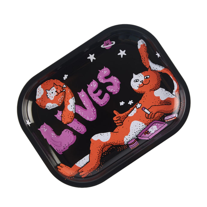 Buy Slimjim X Jacob 9 Lives Tray - Purrfect rolling tray | Slimjim India
