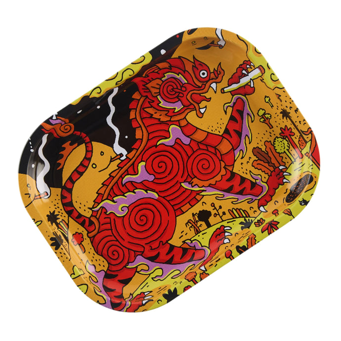 Buy Slimjim X Jacob 9 Lives Tray - Singa Cat Rolling Tray | Slimjim India