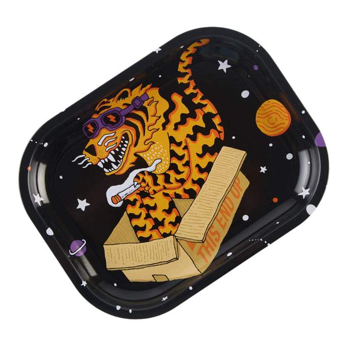 Buy Slimjim X Jacob 9 Lives Tray - Space Cat rolling tray | Slimjim India