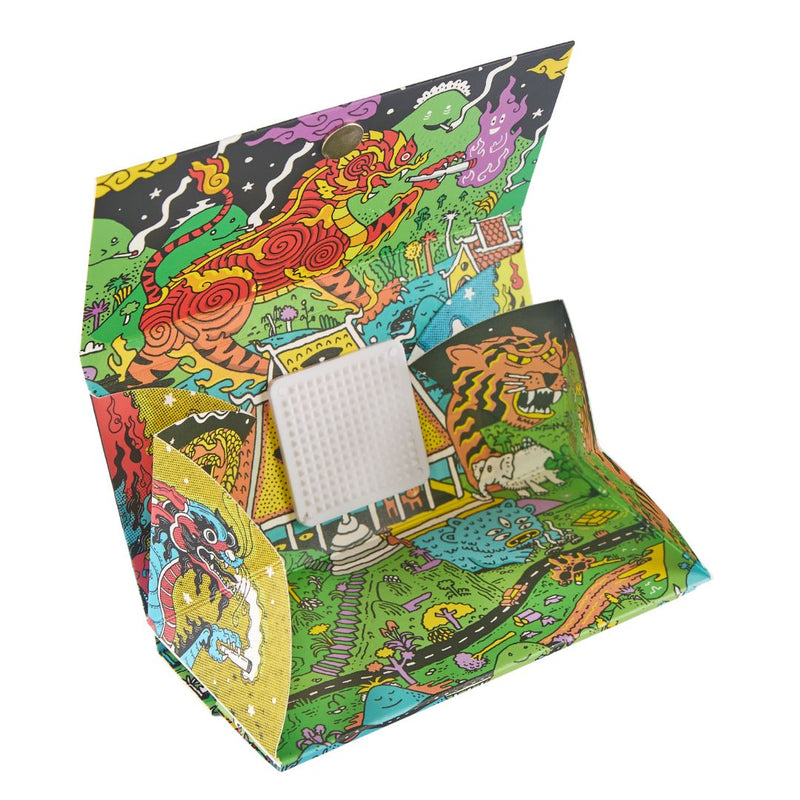 Load image into Gallery viewer, Buy Slimjim x Jacob - King Size Papers + Grinder + Tray (Box of 16) | Slimjim India
