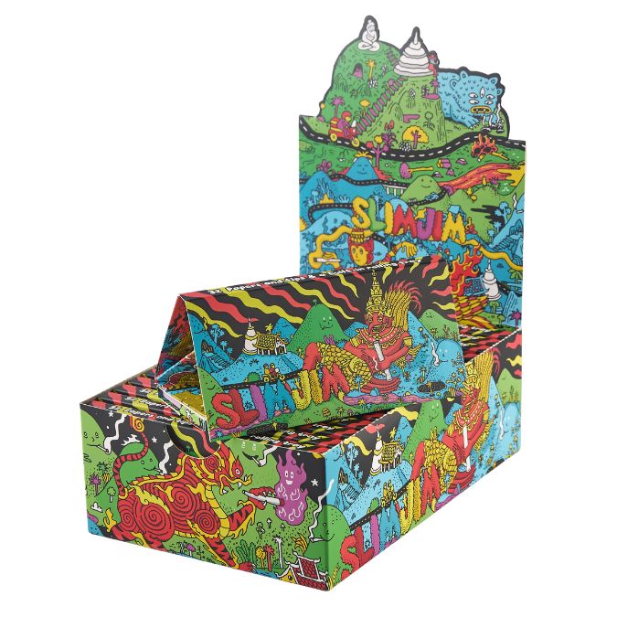 Load image into Gallery viewer, Buy Slimjim x Jacob - King Size Papers + Grinder + Tray (Box of 16) | Slimjim India
