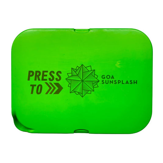 Buy Slimjim X Sunsplash Starter Pack (Green) Rolling Tray | Slimjim India