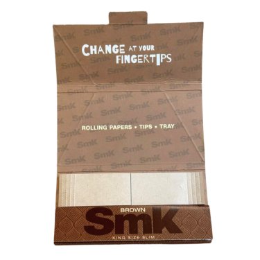 Buy SMK - Brown Slim King Size + Tips Paraphernalia | Slimjim India