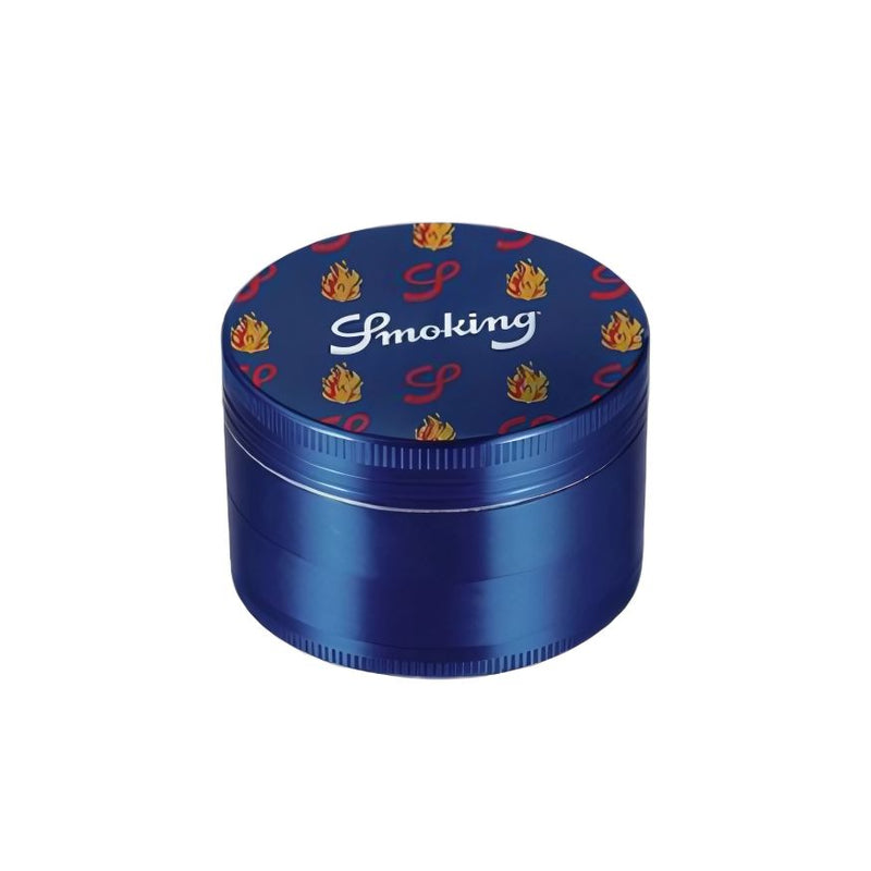 Load image into Gallery viewer, Buy Smoking - Metallic Blue Grinder (4 Part) Grinder | Slimjim India
