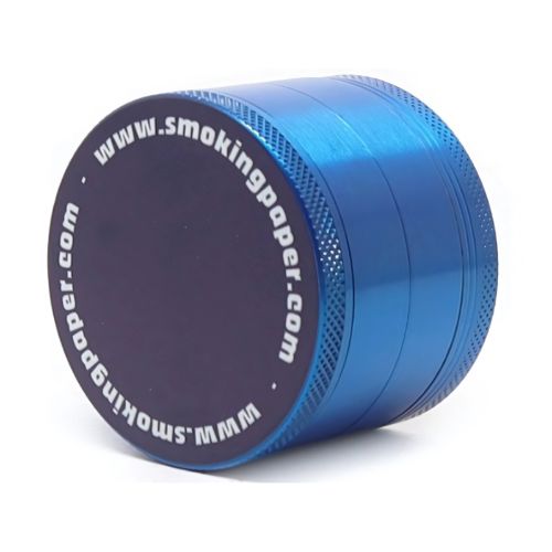 Load image into Gallery viewer, Buy Smoking - Metallic Blue Grinder (4 Part) Grinder | Slimjim India
