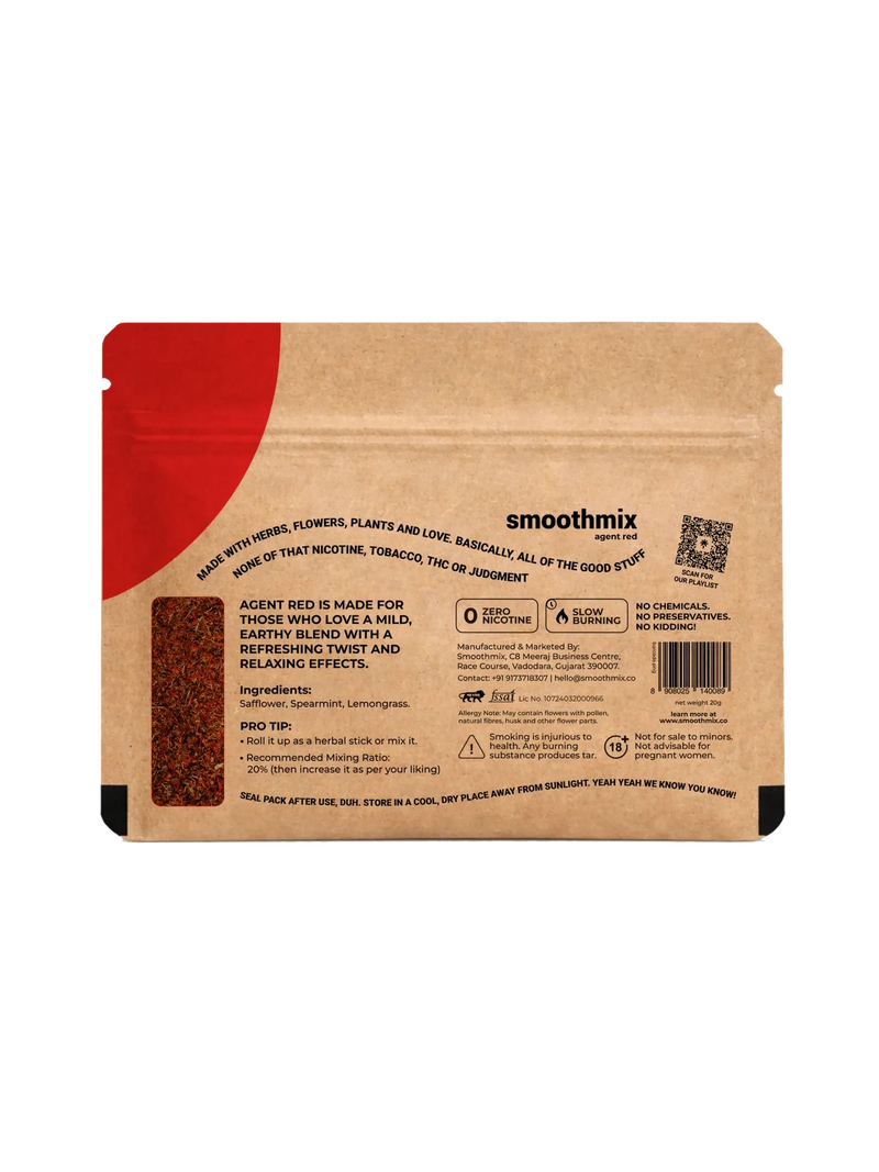 Load image into Gallery viewer, Buy Smoothmix Agent Red - Herbal Mix herbal mix | Slimjim India
