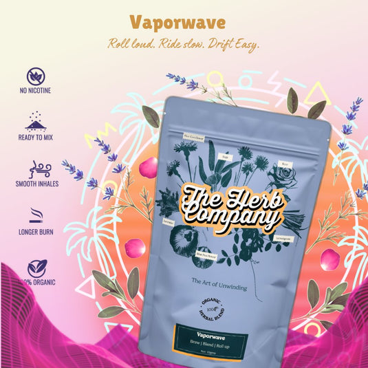 Buy The Herb Company - Vaporwave Herbal Blend | Slimjim India