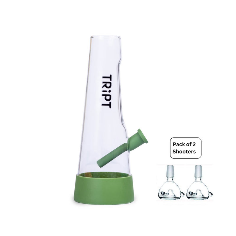 Load image into Gallery viewer, Buy Tript OG Silicone Glass bong ( Yellow Mellow) Bong | Slimjim India
