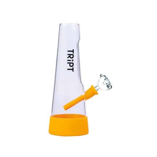 Buy Tript OG Silicone Glass bong ( Yellow Mellow) Bong OG Silicone Glass bong (Sunset Blaze) | Slimjim India