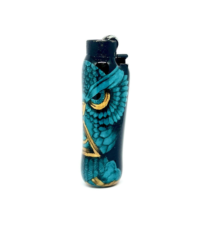 Load image into Gallery viewer, Buy Ubuntu - Illuminati Owl Custom Lighter Lighter | Slimjim India
