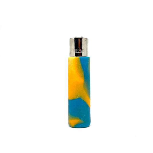 Buy Ubuntu - Soft Touch Glow Clipper LIGHTER Blue Lava | Slimjim India