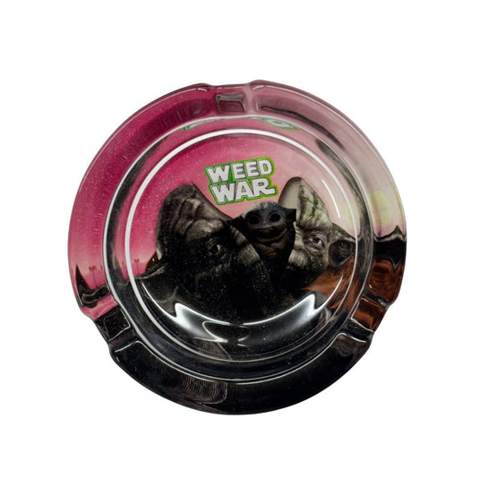 Buy War - Glass Ashtray Ashtray Pink | Slimjim India