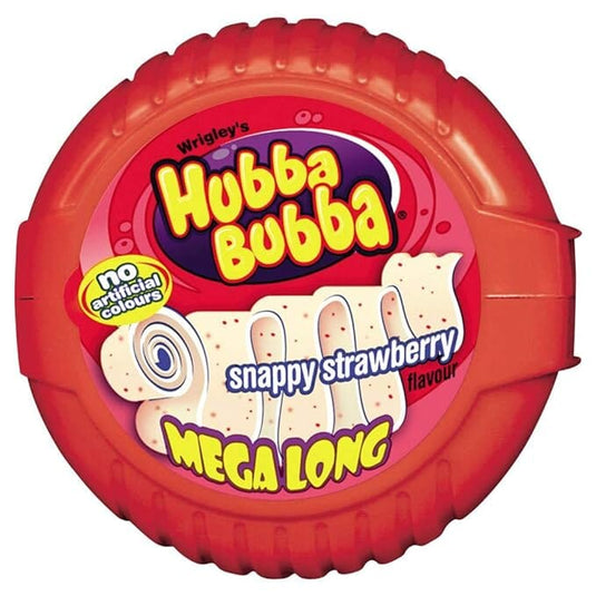 Buy Wrigley's - Hubba Bubba Chewing Gum (Snappy Strawberry) CHEWING GUM | Slimjim India