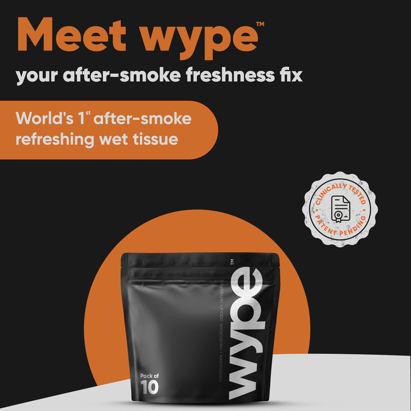 Load image into Gallery viewer, Buy Wype - After Smoke Refreshing Wet Wipes (Pack of 10) Wet Wipes | Slimjim India
