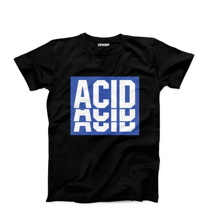 ACID (Black) - T-Shirt Clothing Know Your Origin 