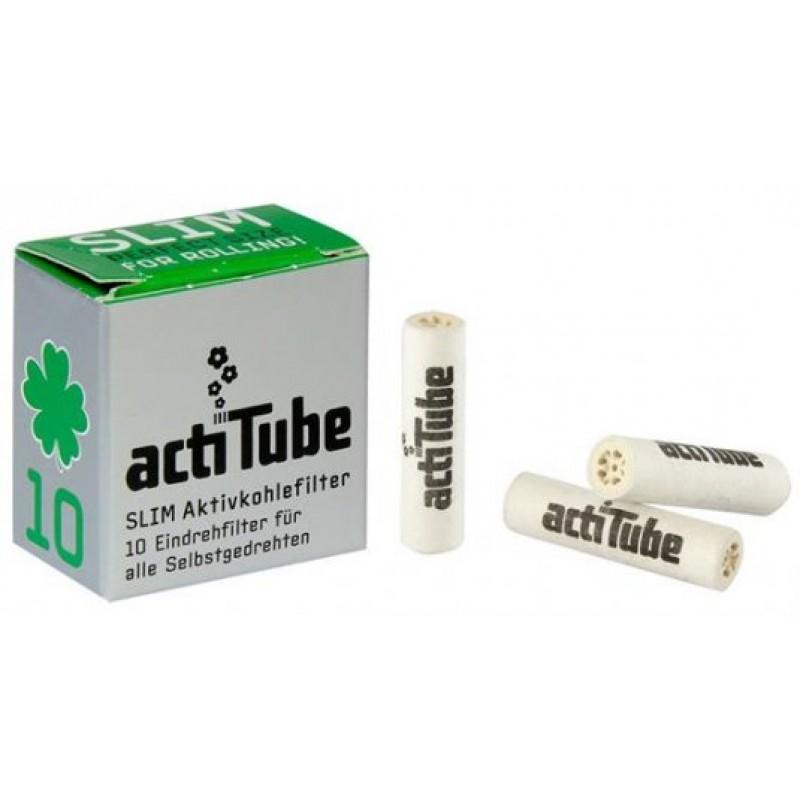 Load image into Gallery viewer, Acti Tube Slim (10 Pack) Cotton Filters Actitube 
