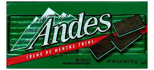 Andes - Mint Thins (132G) Chocolate Andes 
