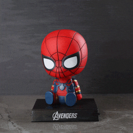 Load image into Gallery viewer, Avengers Bobblehead BobbleHead Slimjim Spider Man 
