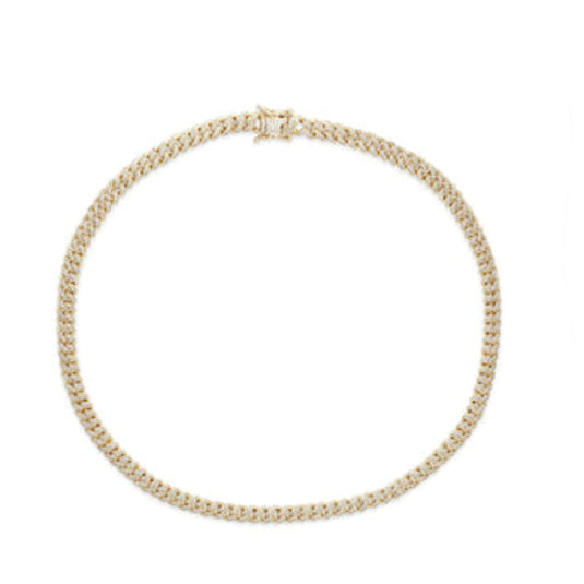 Buy Baguette Prong Chain CHAIN Gold | Slimjim India