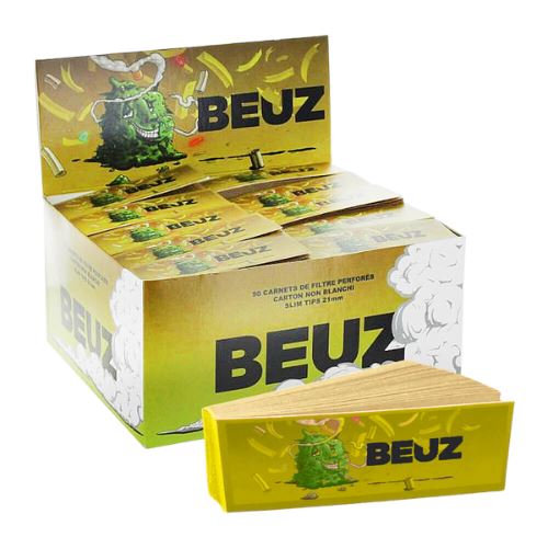 Load image into Gallery viewer, Buy Beuz - High Buddy (Unbleached Tips) Roach Pads | Slimjim India
