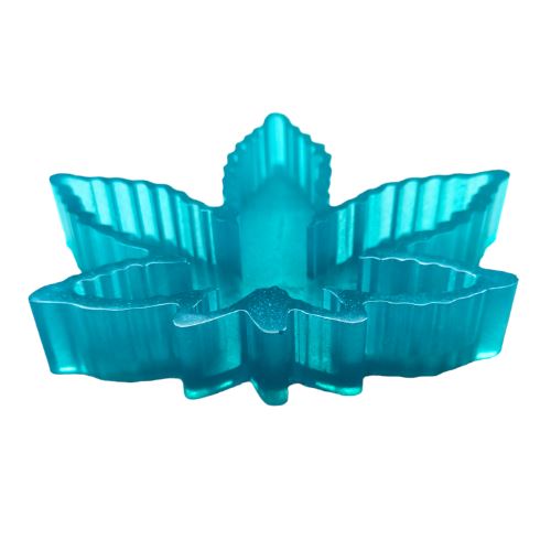 Load image into Gallery viewer, Buy BK - Weed Leaf Ashtray (Teal) Ashtray | Slimjim India
