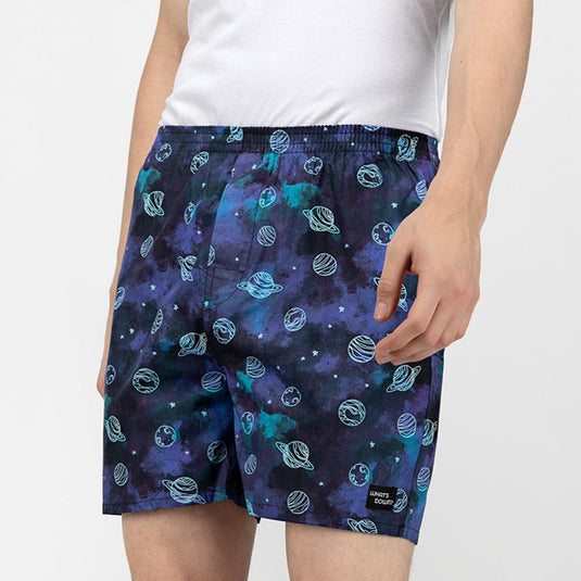 Blue Galaxy Boxers Boxers Whats's Down 