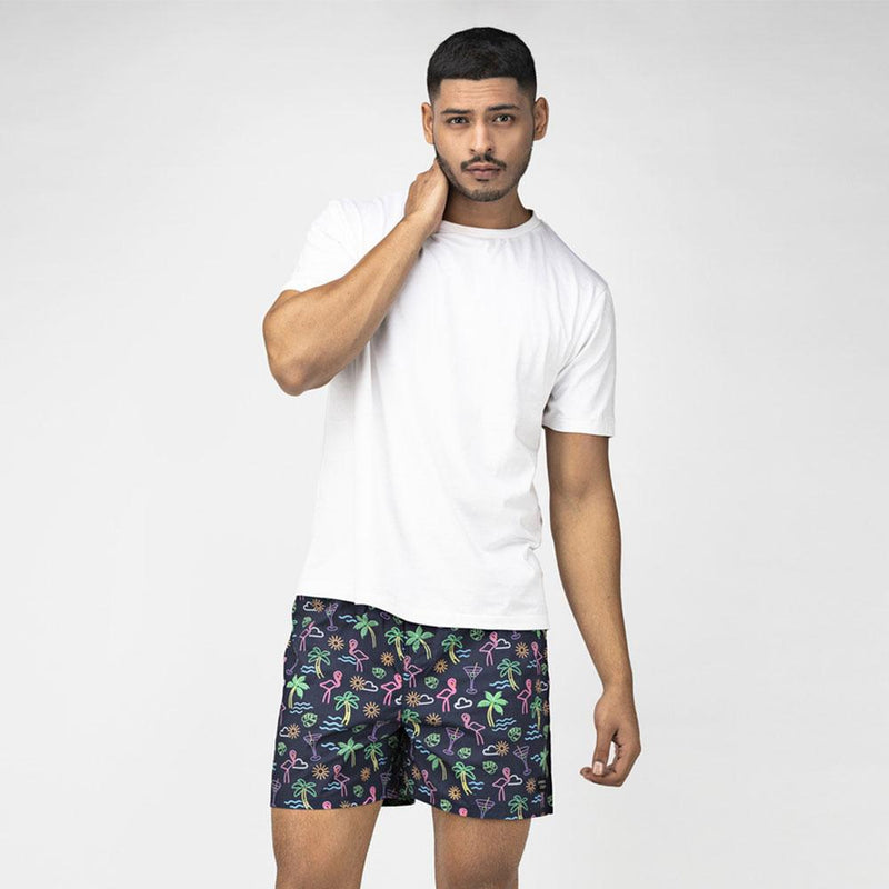 Load image into Gallery viewer, Blue Nautical Boxers Boxers Whats&#39;s Down 

