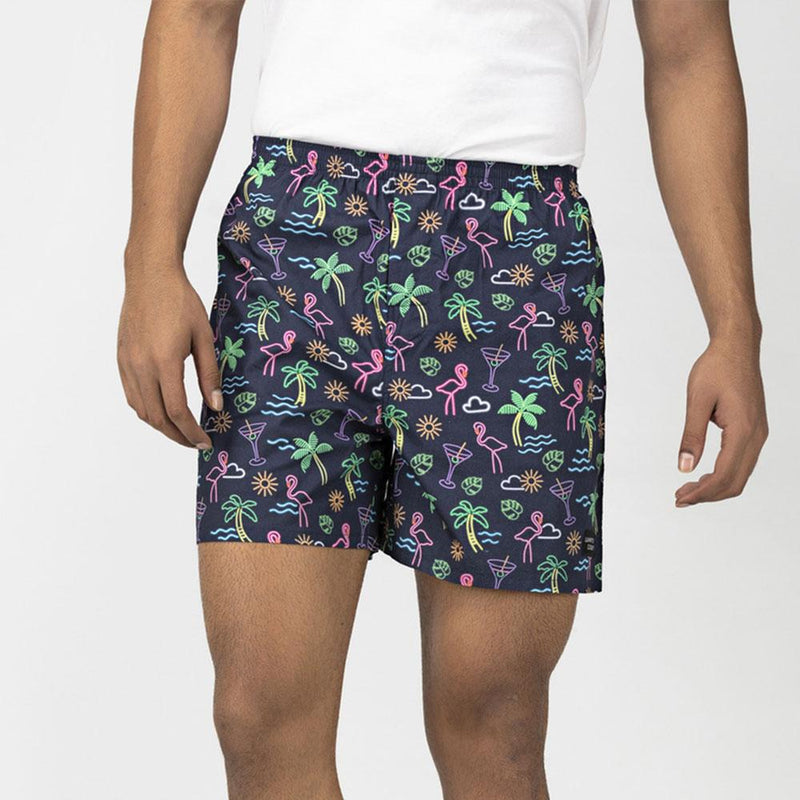 Load image into Gallery viewer, Blue Nautical Boxers Boxers Whats&#39;s Down 
