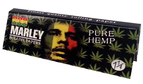Load image into Gallery viewer, Bob Marley Pure Hemp Tobacco Papers (1 1/4th) Paraphernalia Chile Bongs 
