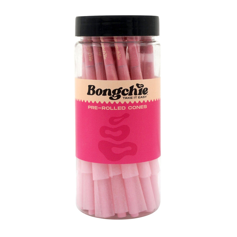 Load image into Gallery viewer, Buy Bongchie - Perfect Roll Pink Jar (King Size Cones) Pre Rolled Cones | Slimjim India
