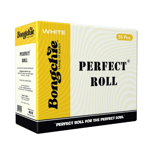 Buy Bongchie - Perfect Roll - White (King Size Cone) Pre Rolled Cones | Slimjim India