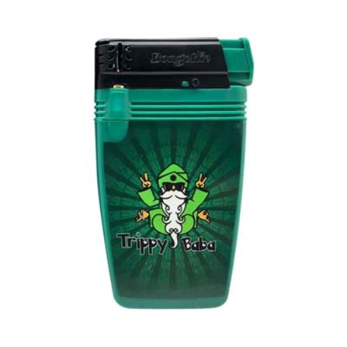 Buy Bongchie - Trippy Baba (World's Slimmest Lighter) Lighter Green | Slimjim India