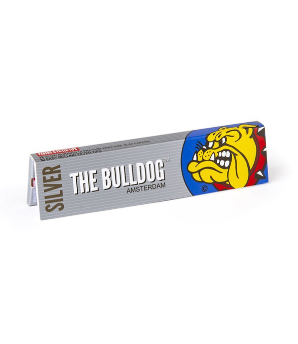 Bull Dog - Slim Silver + Tips Paper The Bulldog 