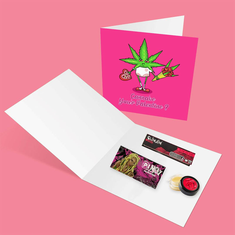 Load image into Gallery viewer, Buy Cannabe Your Valentine? Hi Card Greeting Card | Slimjim India
