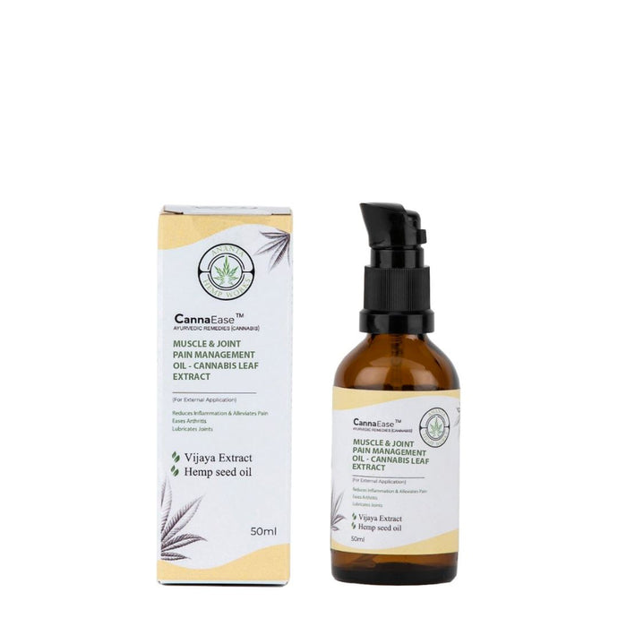 Buy Cannaease Muscle & Joint Pain Management Oil | Slimjim India