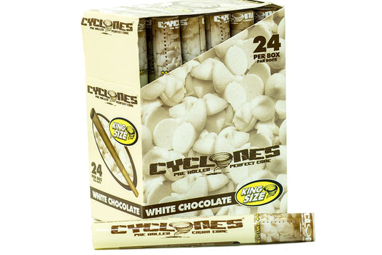 Clear Cyclone Pre Rolled Cone - White Chocolate (Limited Edition) Paraphernalia Cyclones 