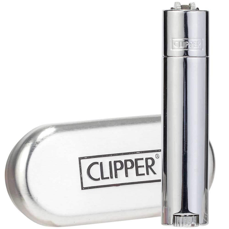 Load image into Gallery viewer, Buy Clipper Metal Lighter (Sliver) Lighters &amp; Matches | Slimjim India
