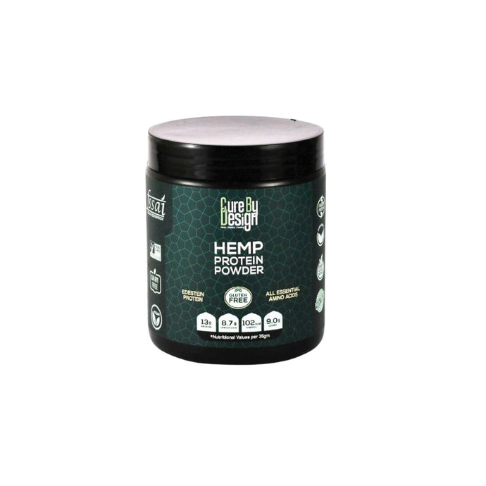 Buy Cure by Design Hemp Protein Powder – 250G | Slimjim India