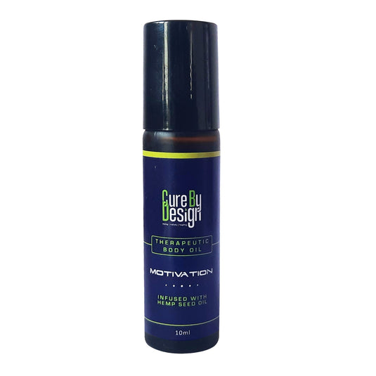 Buy Cure By Design - Therapeutic body oil (Motivation) (10ml) Aromatic oil | Slimjim India