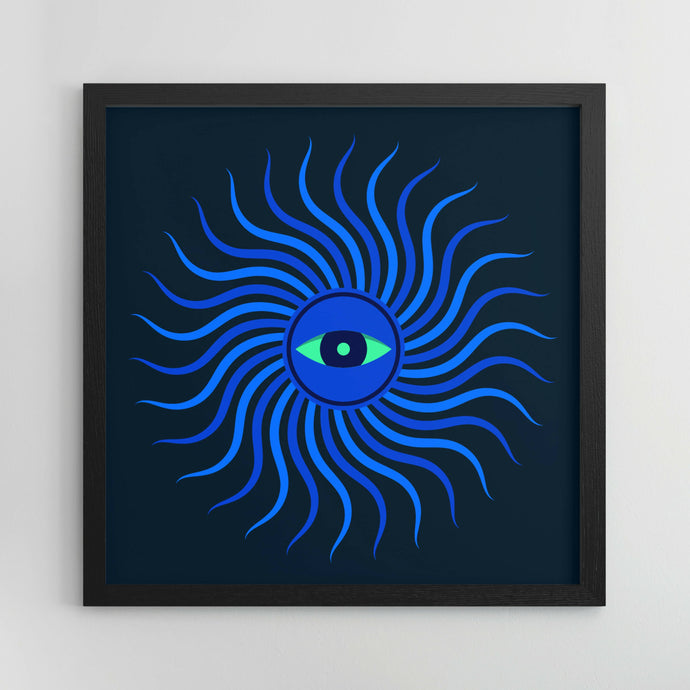 Buy DANCING EYE - Framed Posters Framed Posters | Slimjim India