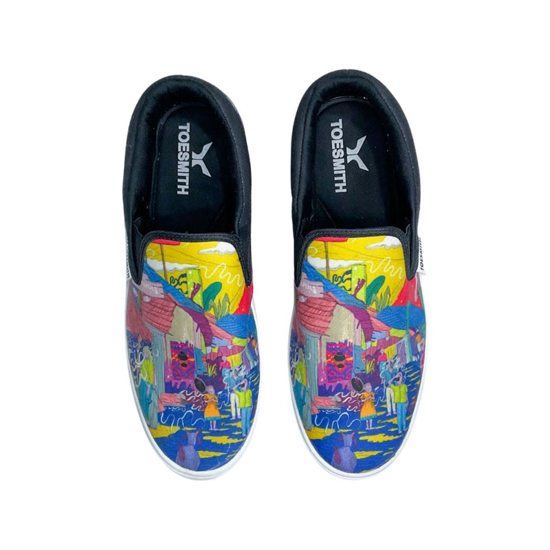 Load image into Gallery viewer, Buy Doodle Mapuls - Toesmith Customised Sneakers | Slimjim India 
