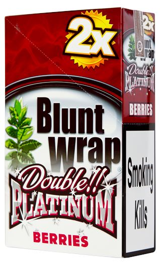 Double Platinum Blunt Wraps (Berries) Paraphernalia Double Platinum 