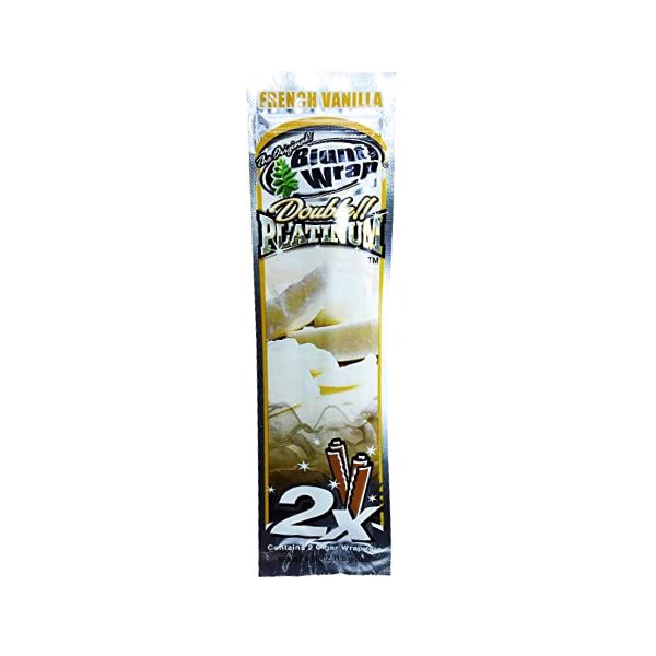 Load image into Gallery viewer, Double Platinum Blunt Wraps (French Vanilla) Paraphernalia Double Platinum 
