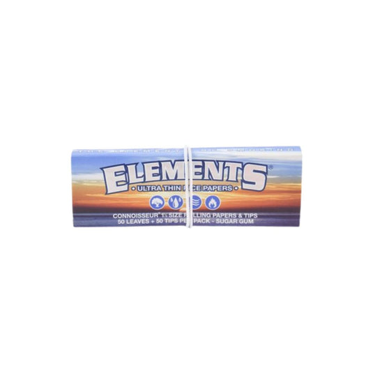 Buy Elements 1 1/4th Connoisseur Rolling Papers | Slimjim India